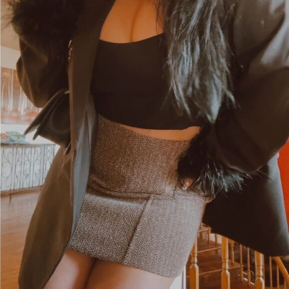 Knit mini skirt - Picture 3 of 7